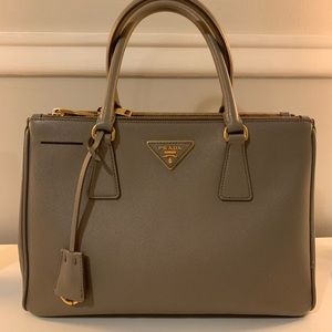 Prada Medium Double Zip Handbag